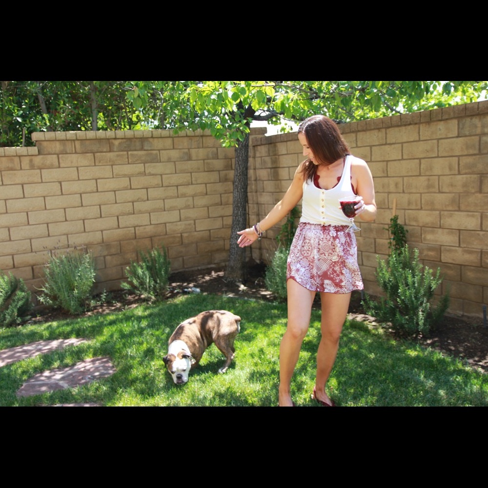 Button Rib Tank - Cream - Picture 2 of 2